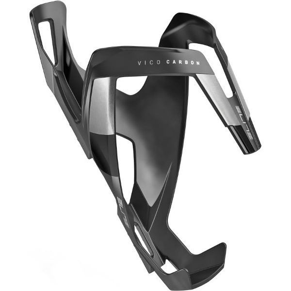 Elite Vico Carbon Bottle Cage – matte black/black