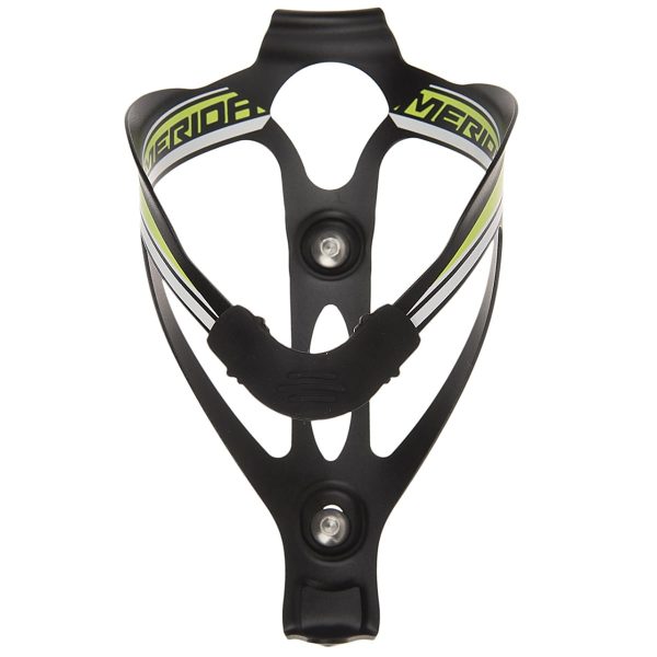 Merida Alloy Bottle Cage – black (green/white)