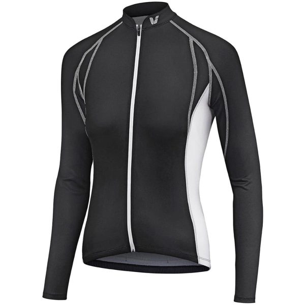 Liv Terra Long Sleeve Jersey - Black/White