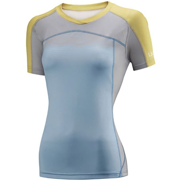 Liv Passion Short Sleeve Jersey - blue/yellow