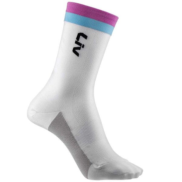 Liv Race Day Socks - white