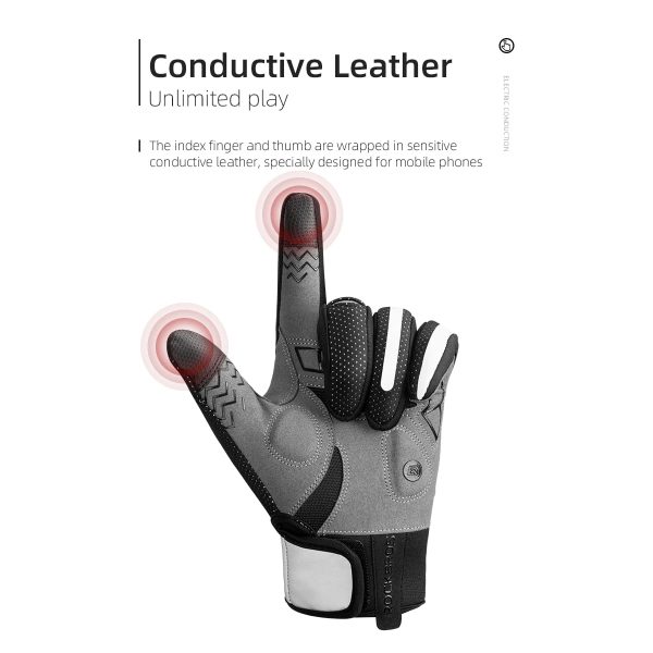 Rockbros S173-1 USB Heated / Windproof Gloves