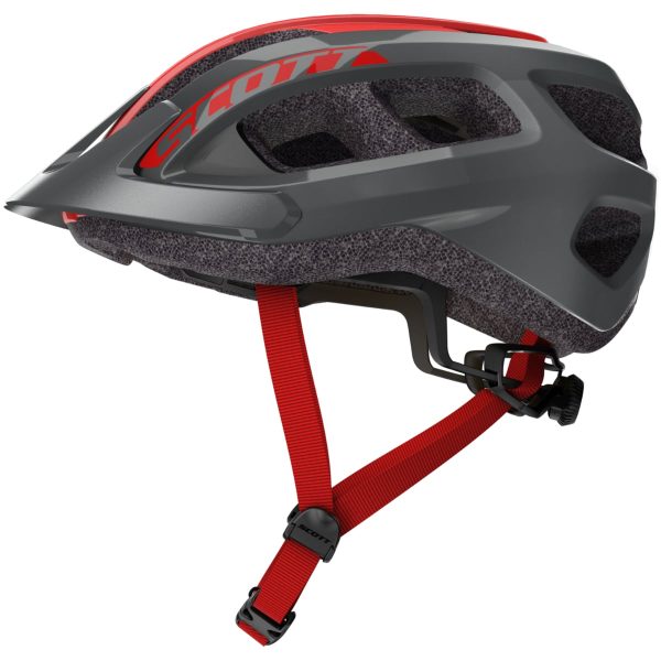 Scott Supra (CE) Helmet - grey/red