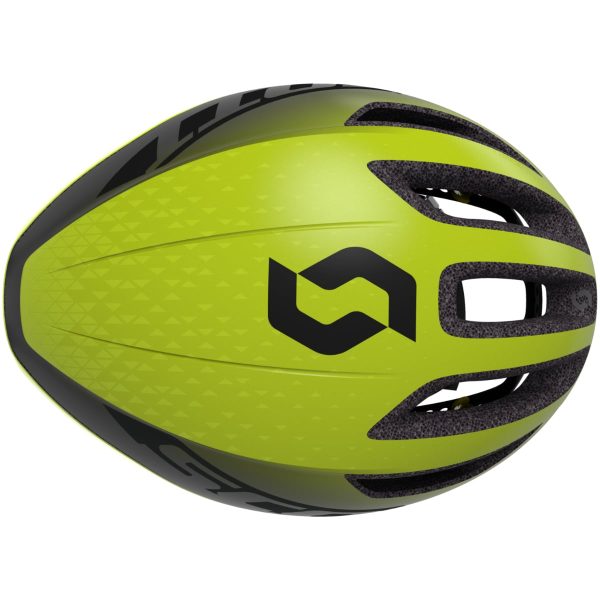 Scott Cadence Plus (CE) Helmet - radium yellow/dark grey