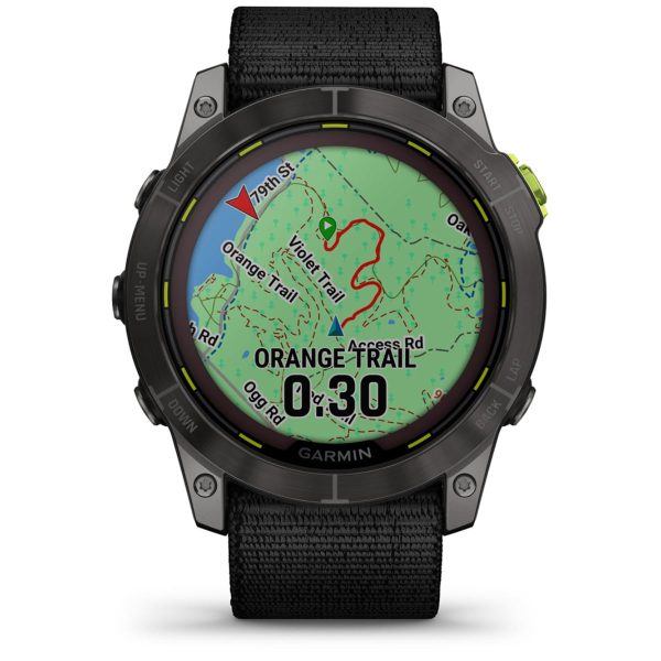 Garmin Enduro 2 (Carbon Gray DLC Titanium with Black UltraFit Nylon Strap)