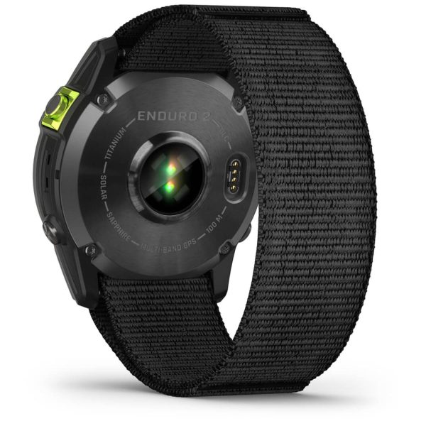 Garmin Enduro 2 (Carbon Gray DLC Titanium with Black UltraFit Nylon Strap)