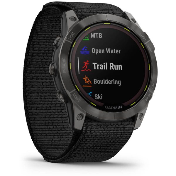 Garmin Enduro 2 (Carbon Gray DLC Titanium with Black UltraFit Nylon Strap)