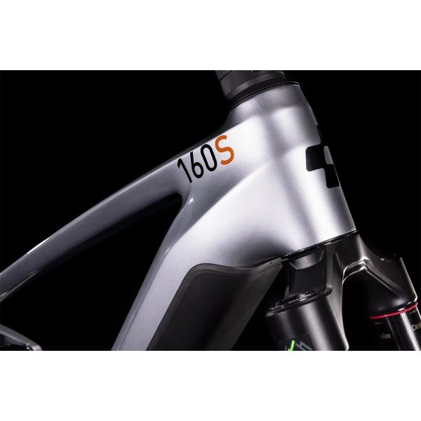 Cube Stereo Hybrid 160 HPC SL 750 (2022) Polarsilver'n'Orange